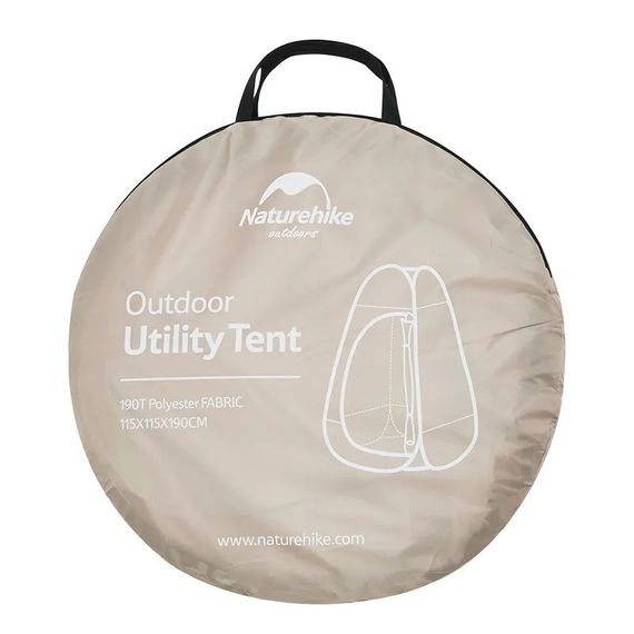 Душовий намет розкладний Naturehike NH17Z002-P, коричневий | Зображення 2