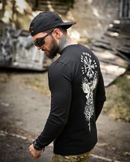 Мілітарі лонгслів руни ПП7791 | Зображення 3