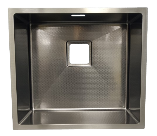 Мийка Quadro 44 Celldecor Nano Graphite + Змішувач FKM 71 Black Steel 8213.401.0042 | Зображення 1
