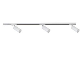 Трековий світильник на три плафони стельовий Track3 Chime T11010003 Білий, Atmolight
