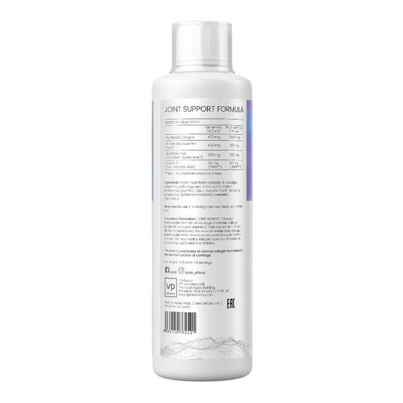 Хондропротектор VPLab Joint Support Formula - 500ml | Зображення 1