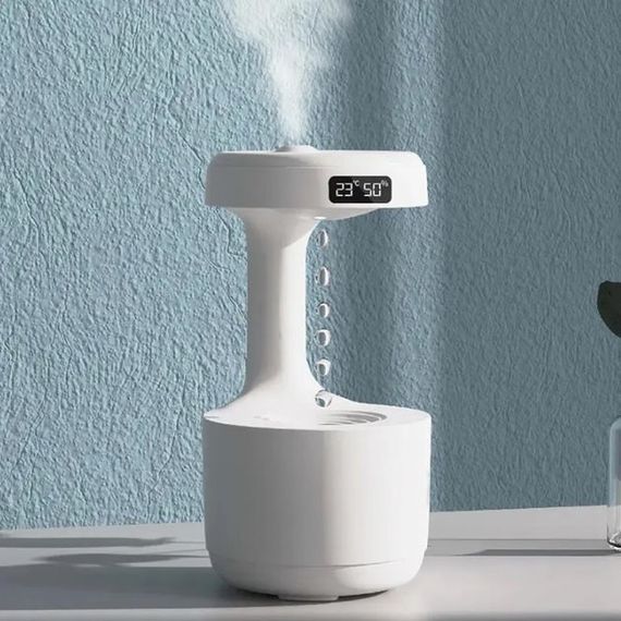 Антигравитационный капельный увлажнитель воздуха с обратным потоком UKC Anti Gravity Humidifier 800 мл 5 Вт | Зображення 6