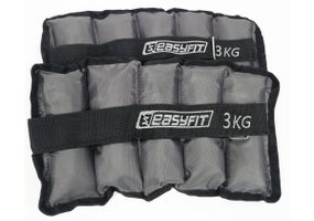 Обтяжувачі EasyFit 2 х 3 кг для ніг та рук з металом (EF-AWTМ-300)