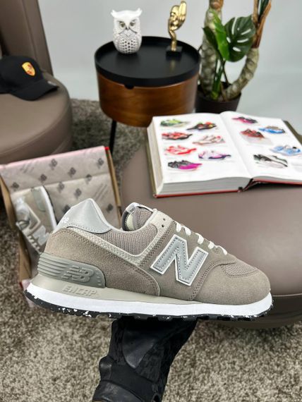 Чоловічі кросівки New 574 Brown White , В'єтнам A4204 43 28 | Зображення 1