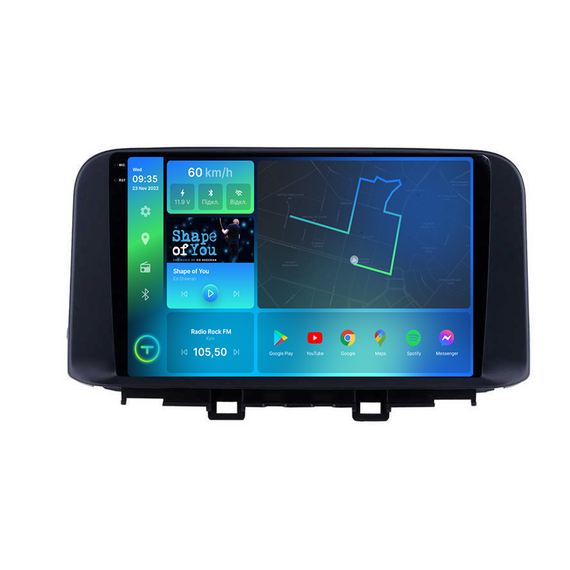 Штатна магнітола Torssen 2K Hyundai Kona 17+ F108256 4G Carplay DSP | Зображення 1