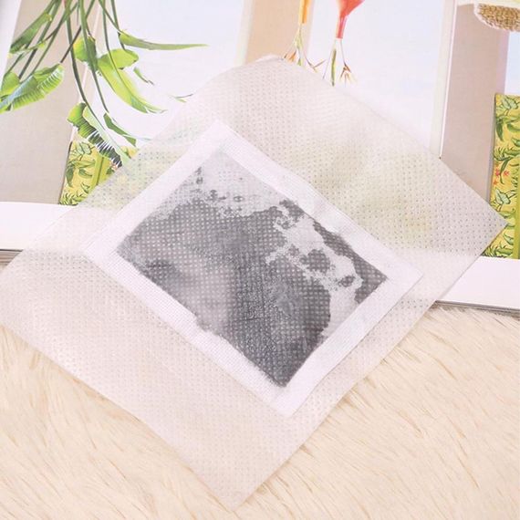 Пластир на стопи для виведення токсин (10 шт), Kiyome Kinoki / Детокс пластирі для ніг / Токсиновивідний набір пластирів | Зображення 2