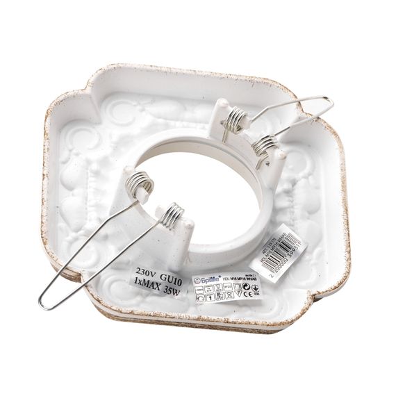 Светильник точечный декоративный HDL-M16 MR16 WH/AB | Зображення 3