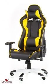 Кресло геймерское Special4You ExtremeRace blackyellow