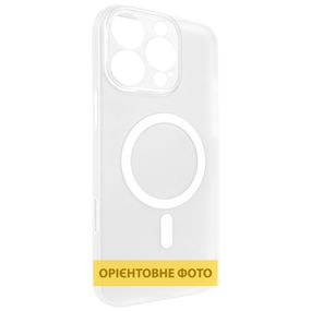 Чохол PC Slim Matte with Magnetic Fit (camera button) для Apple iPhone 17 Air (6.5") White