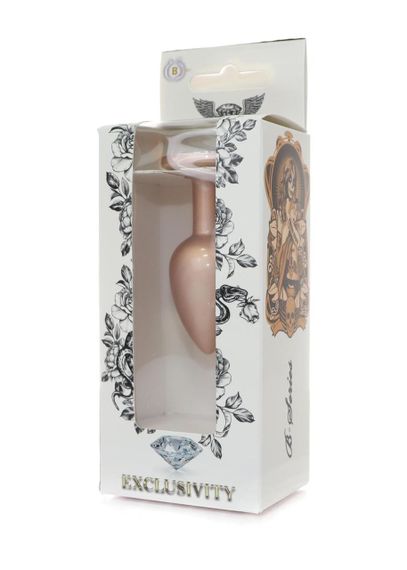 Анальна пробка - Jewellery Pearl Gold Plug Clear S sexstyle | Зображення 6