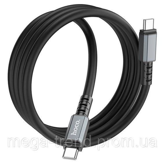 Кабель Hoco Type-C to Type-C Strength charging data cable X85 |1m, 60W, 3A| | Зображення 4