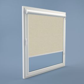 Рулонная штора Rolets Меланж Джинс 2-734-1050 105x170 см закрытого типа Светло-бежевая