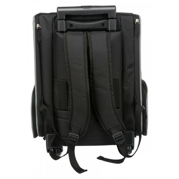 Сумка-рюкзак Trixie для собак Trolley до 8кг з поліестеру чорна/сіра 32х45х25 см | Зображення 3