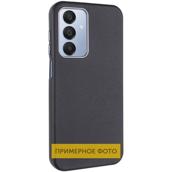 Шкіряний чохол Leather Case Metal Buttons для Xiaomi Redmi 9C Black