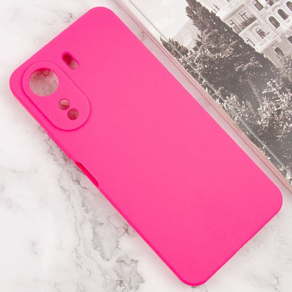 Чохол Silicone Cover Lakshmi Full Camera (AAA) для Xiaomi Redmi 13C / Poco C65 Рожевий / Barbie pink | Зображення 1