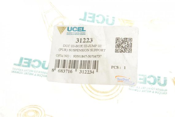 Отбойник амортизатора переднего Fiat Ducato Peugeot Boxer 2.2-3.0HDi D 06- 31223 | Зображення 1