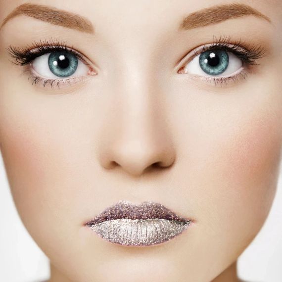 Глітерна помада для губ Срібна Stargazer Glitter Lipstick Silver | Зображення 3