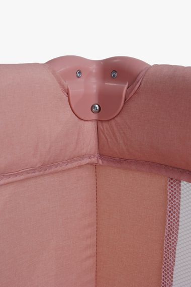 Ліжко-манеж дитяче VELANO Flexi, pink (0-4 роки) | Зображення 5