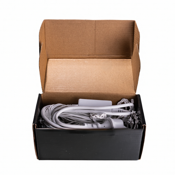 Новорічна гірлянда вулична Бахрома 6 м 105 LED білий провід Мультиколор 6MWMLNEW | Зображення 3