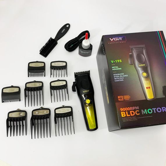 Акумуляторна машинка для стрижки VGR V-195 GOLD | Зображення 8