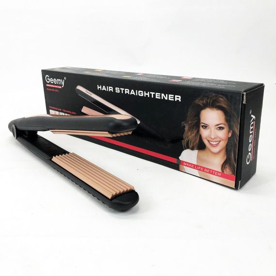 Плойка гофре для волосся Gemei GM-2955W для прикореневого об'єму, Топ випрямляч для волосся | Зображення 6