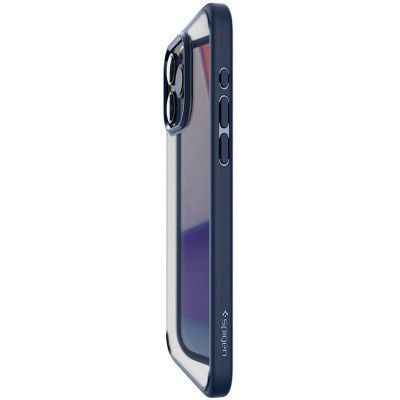 Чехол для мобильного телефона Spigen Apple iPhone 15 Pro Ultra Hybrid Navy Blue (ACS06711) | Зображення 6