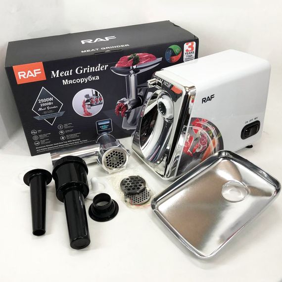 Бытовая кухонная мясорубка электрическая, Кухонная мясорубка с реверсом Мощная универсальная GF-88 | Зображення 4