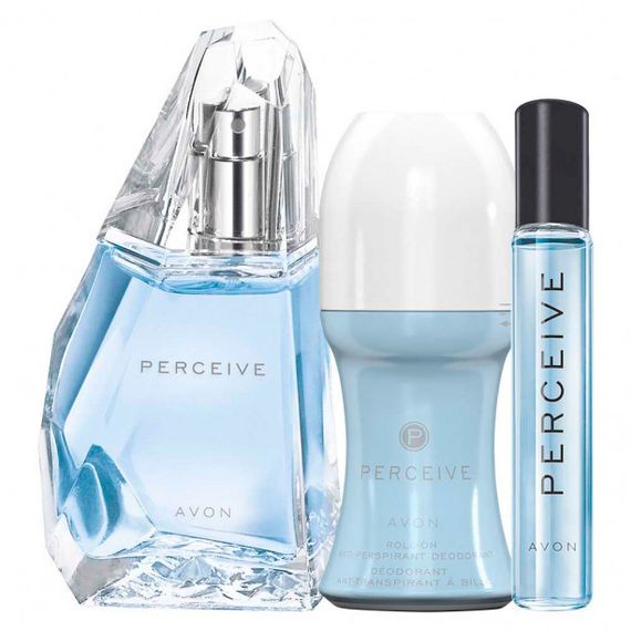 Набір Avon Perceive | Парфумна вода 50 мл + 10 мл + Дезодорант-антиперспірант 50 мл | Польща