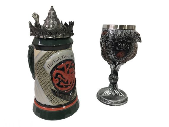 Подарунковий набір Кухоль Game Of Thrones House Targaryen Fire And Blood Гра Престолів і Fire And Blood Кубок | Зображення 1