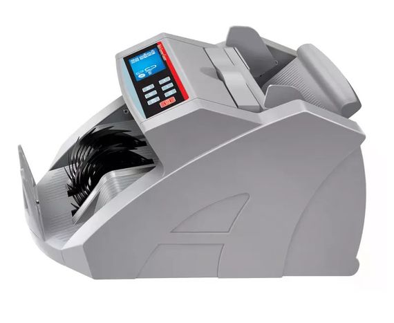 Счётная машинка MG-2089 белая • Счётчик банкнот Bill Counter 2089 UV/MG с детектором валют, фасовкой и выносным дисплеем | Зображення 5