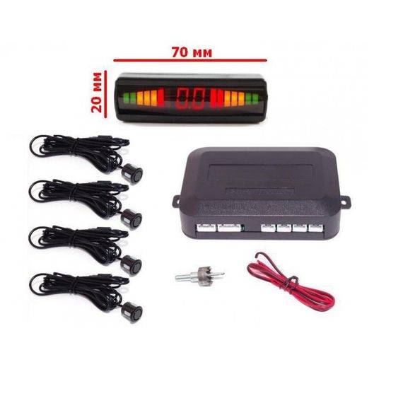 Парктроник BAXSTER PS-418-11 черный