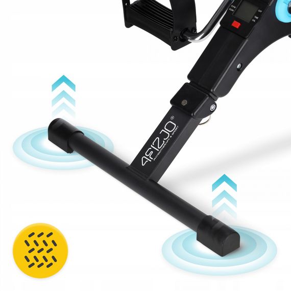 Міні велотренажер 4FIZJO Mini 2 в 1 для рук та ніг MBIKE03 Black/Blue (P-5905973401685) | Зображення 1