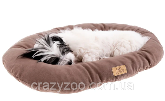 Подушка для собак та котів Ferplast Relax Microfleece 45/2 коричнева 43х30 см 83304521 | Зображення 4