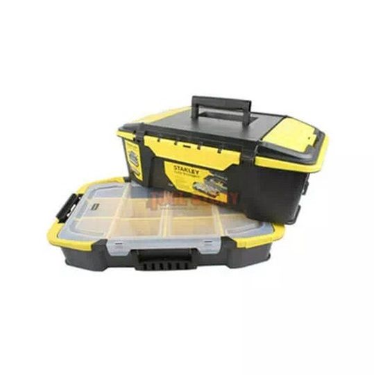 Система зберігання Stanley Click & Connect 2 в 1 ящик + органайзер (STST1-71962) | Зображення 1