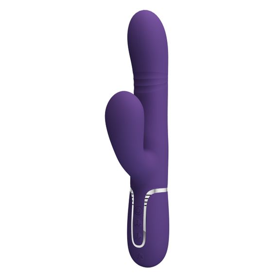 Вібромасажер із поступальним рухом серії Pretty Love - Mariana Twinkled Dark Purple 7 vibration functions 4 rolling functions, Sex | Зображення 2