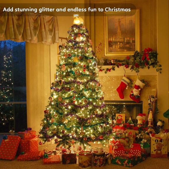 Світлодіодні гірлянди Koopower 100 шт. 5 м, з батарейним живленням з пультом д/у | Зображення 5