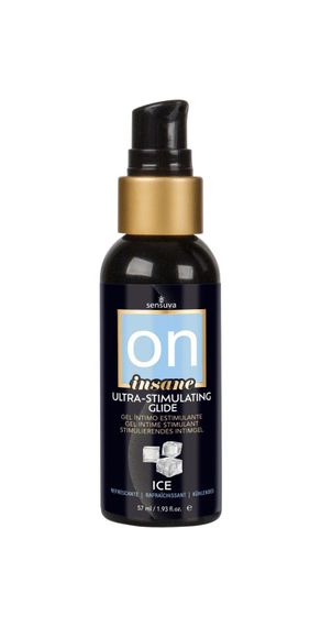 Збуджувальна змазка на гібридній основі Sensuva Ultra-Stimulating ON Insane Ice (57 мл)