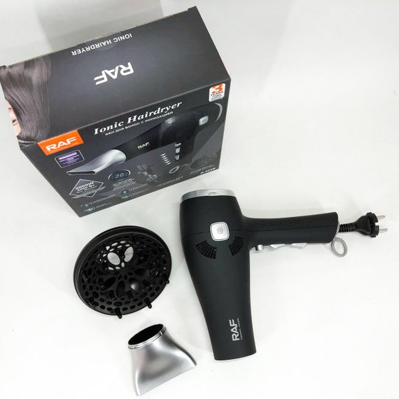 Фен для укладки с холодным обдувом, Фен для разных типов волос красивой укладки волос AY-50 | Зображення 8