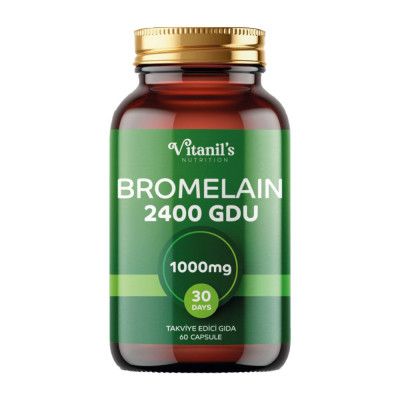 Диетическая добавка Vitanil's "Бромелайн" 60 капсул