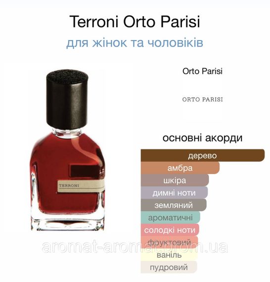 Парфумована вода Orto Parisi Terroni 50мл. (Premium) | Зображення 7