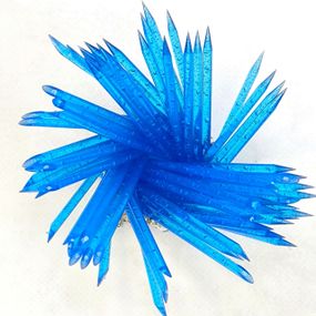 Сині пластикові апельсинові палички Mi 33шт (9,5см)