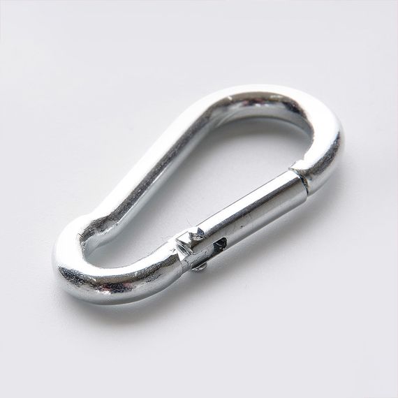 Карабин пожарный 5х50мм оц. (пачка, кратно 20шт) APRO