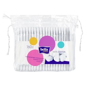 Ватные палочки Bella Cotton 160 шт. (5900516400170) - Топ Продаж!