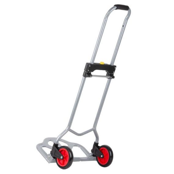 Візок ручний складаний до 60 кг, 385*375*960, колеса 130 мм, (сталевий) INTERTOOL LT-90061 | Зображення 6