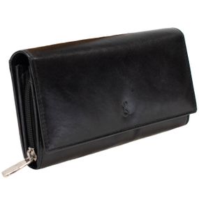 Гаманець жіночий шкіряний Semi Line RFID Black (P8264-0)