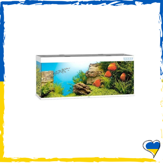 Акваріум Juwel прямий Rio 450 LED білий 151x66x51 см 450 л