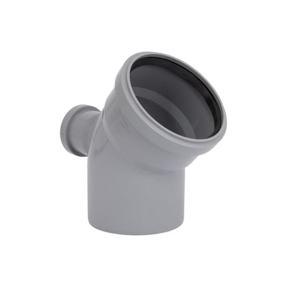 Колено 110x45+ 50х90°х270 горизонтальное TA Sewage