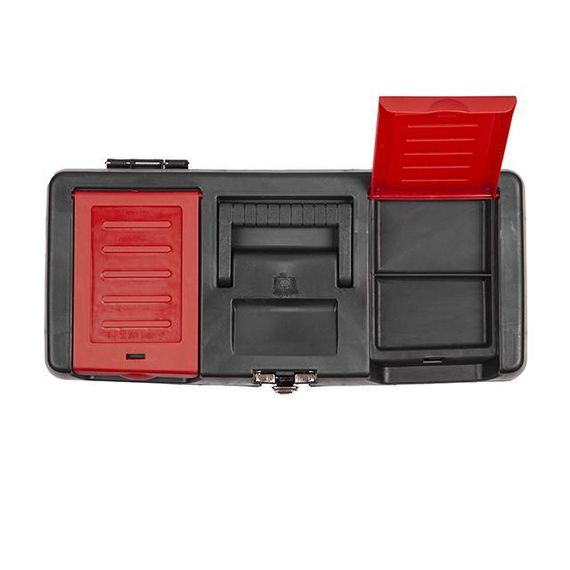 Ящик для інструментів з металевими замками 16" 396*216*164 мм INTERTOOL BX-1016 | Зображення 3