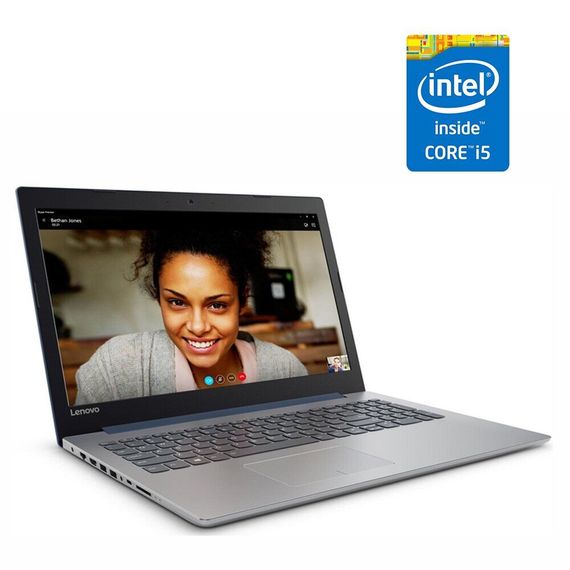 Ноутбук Б-клас Lenovo IdeaPad 320-15IKB / 15.6" (1920x1080) TN / Intel Core i5-8250U (4 (8) ядра по 1.6 - 3.4 GHz) / 8 GB DDR4 / 240 GB SSD / Intel UHD Graphics 620 / WebCam б/в