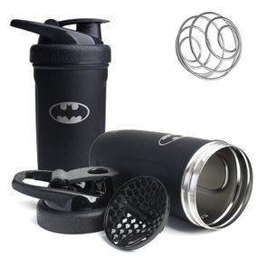Спортивний шейкер SmartShake Reforce 900ml DC Batman Logo